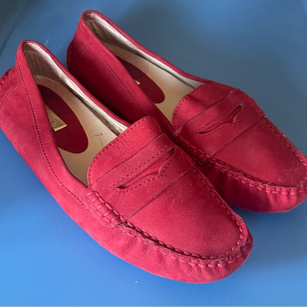 Louise et Cie Red Loafers Size 7